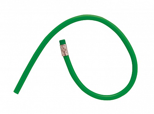 zielony elastyczny ołówek reklamowy